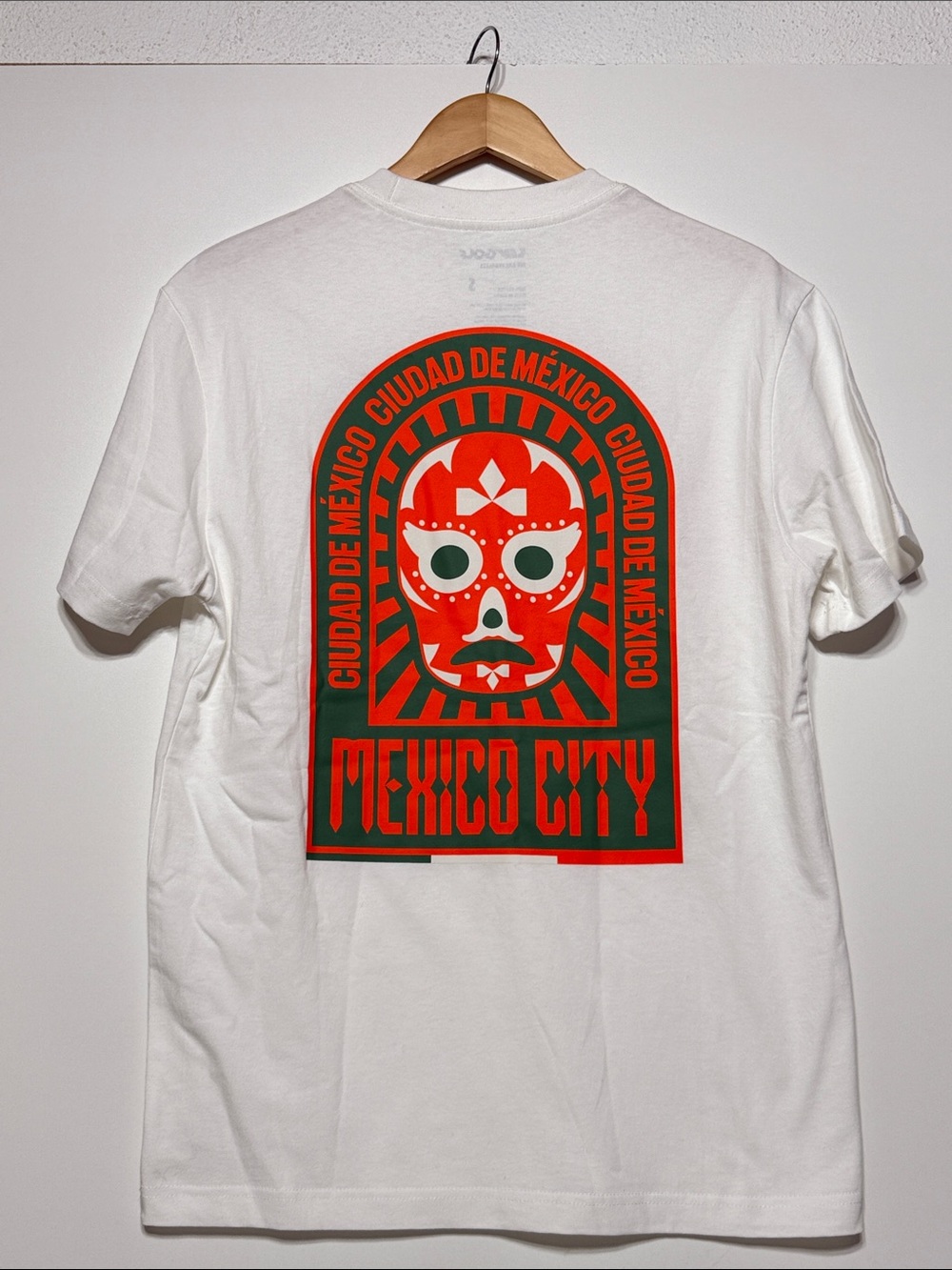 LIV Golf 100% Cotton Mexico City 2026 Tournament Graphic Tee with Luchador Face